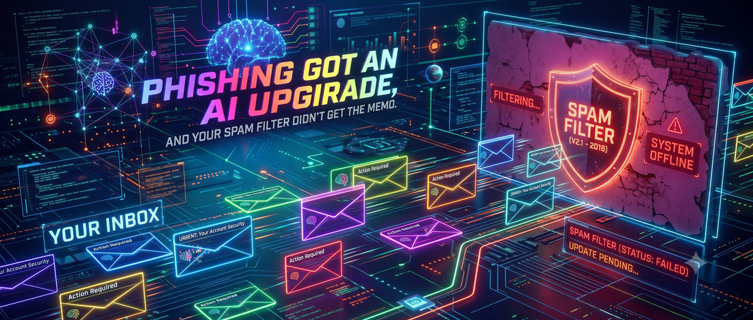 Phishing Got an AI Upgrade, And Your Spam Filter Didn't Get the Memo