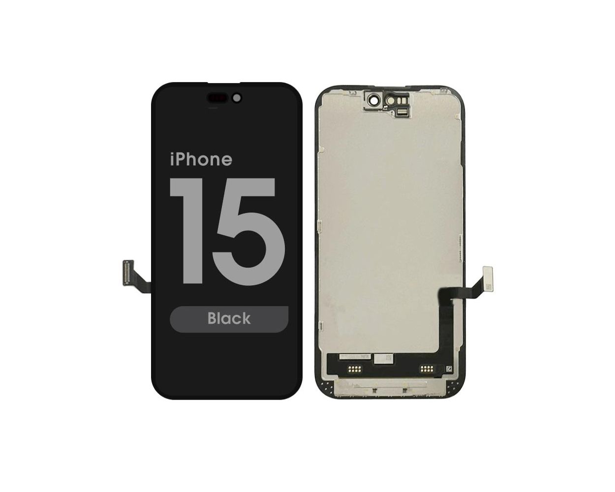 FX5 Incell LCD Screen for iPhone 15 Black