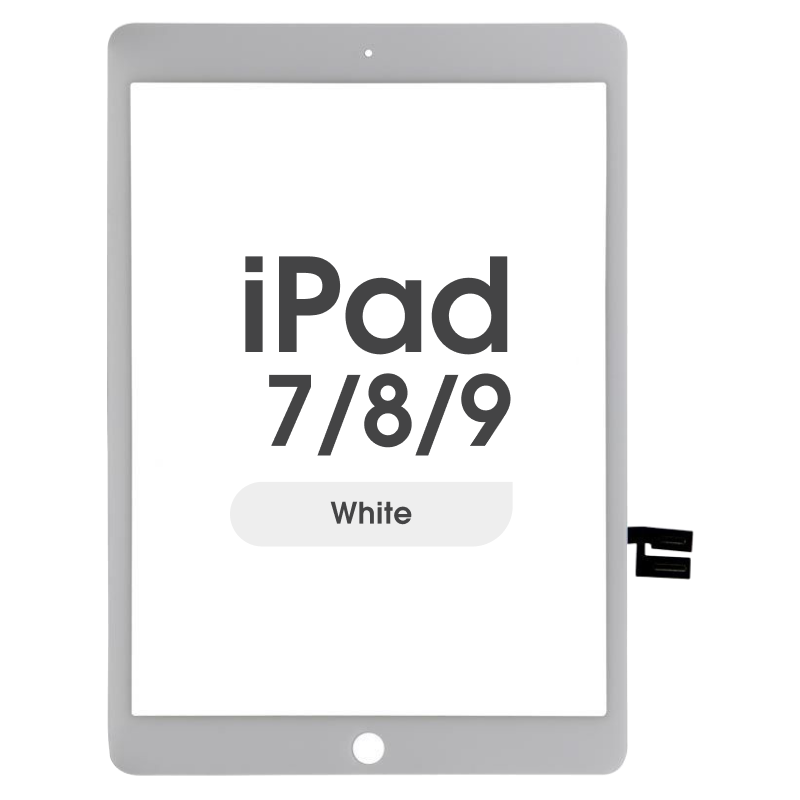 iPad 7/8/9 (10.2) - FX5 Glass and Digitizer Touch Panel (White)