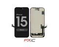 FX5 Soft OLED Screen for iPhone 15 Black IC Swappable