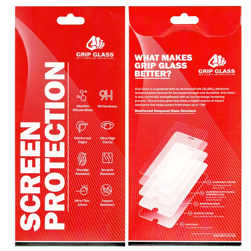 Grip Glass Tempered Glass Screen Protector for Samsung Galaxy S21 (G991)
